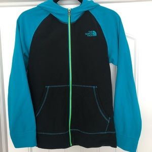 Northface Fleece ZIP up hoodie